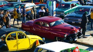 Retro cars in Klaipeda Season Closing 2022 [upl. by Aleina191]