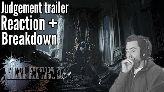 Final Fantasy XV JUDGMENT trailer reaction and review English translated subtitles [upl. by Octavla]