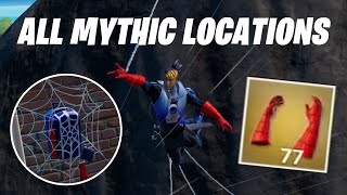 NEW SpiderMan Mythics  All Spawn Locations and Where to Find [upl. by Attiuqahs]