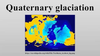 Quaternary glaciation [upl. by Sidnal]