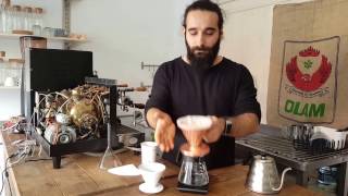 V60 ile kahve demleme [upl. by Beekman667]