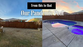 Time Lapse Gunite Pool installation [upl. by Ennaecarg834]