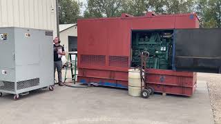 450 kw Elliott MagneTek  Volvo Diesel Generator SN BS10J050 Video 3  Abraham Generator Sales Co [upl. by Aretse]