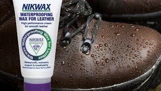 Nikwax Waterproofing Wax for Leather Neutral Product Overview [upl. by Eitirahc]