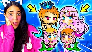 🧜‍♀️ OUR LITTLE MERMAIDS 3 🧜‍♂️ Gacha Life Mini Movie Love Story Reaction [upl. by Arnuad]