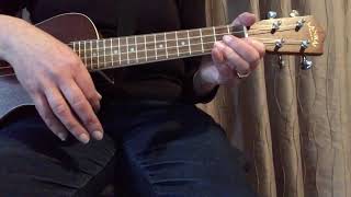 Midnight Special Easy Ukulele C C7 F G7 du Du strumming pattern Play along and tutorial [upl. by Esilenna]