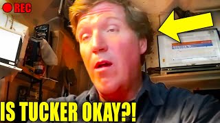 Tucker Carlson Suffers PSYCHOTIC EPISODE ALL CAUGHT ON VIDEO [upl. by Alehtse]