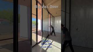 Check out the industry’s largest and most innovative Pivot Door System innovation architecture [upl. by Ocinemod304]