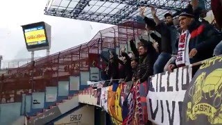 Catania  Casertana 01 Ultras Casertani Settore Ospiti [upl. by Semyaj]