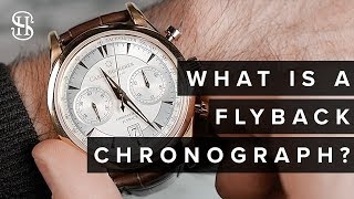 What Is A Flyback Chronograph  Chronograph vs Flyback Chronograph [upl. by Janeczka]