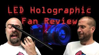 HyperVSN clone first look 3D Holographic fan display Just like the real thing [upl. by Malley]