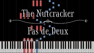 The Nutcracker  Pas de Deux Tchaikovsky Piano Tutorial [upl. by Tnomyar]