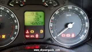 Skoda Octavia Mk2 Service Light Reset [upl. by Sert]