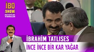 İnce İnce Bir Kar Yağar  İbrahim Tatlıses amp Aşık Mahsuni Şerif amp Murat Çobanoğlu Düet [upl. by Negam]