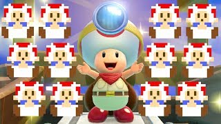 All Super Mario Odyssey Levels in Captain Toad Treasure Tracker [upl. by Acebber]