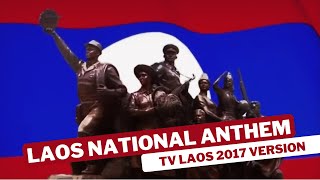 Laos National Anthem TV LAOS [upl. by Vandervelde]