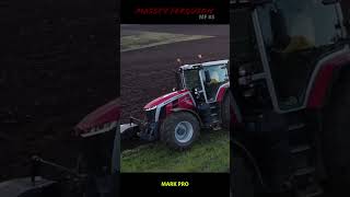 Nouveau Tracteur Agricole MASSEY FERGUSON MF 8S 2023  New Massey Ferguson MF 8S Plowing [upl. by Haymo503]