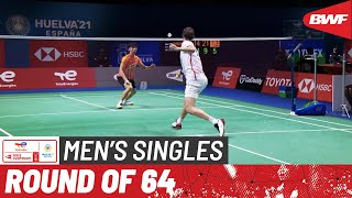 TotalEnergies BWF World Championships 2021  Loh Kean Yew SGP vs Viktor Axelsen DEN 2  R64 [upl. by Brubaker]