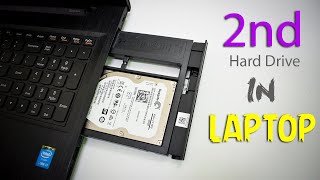 How to Install 2 Hard Drive in 1 Laptop  Dual Drive Setup Tutorial SSD  HDD [upl. by Eelyr649]