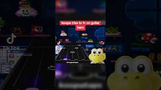 koopa tries to fc on guitar hero tragic shorts nintendo [upl. by Auberbach]