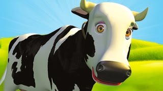 Mrs Cow  Kids Songs amp Nursery Rhymes [upl. by Munson]