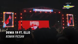 Dewa 19 ft Ello  Roman Picisan Live at Ekspectanica Surabaya 2024 [upl. by Leasi612]