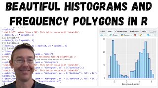 Histograms and Frequency Polygons in R [upl. by Derfiniw760]