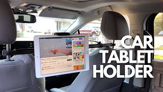 Headrest Tablet Stand for Car Back Seat [upl. by Atelra]