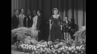 Full reprise  Eurovision Song Contest 1956 Lys Assia  Refrain  Announced by Lohengrin Filipello [upl. by Gaeta625]