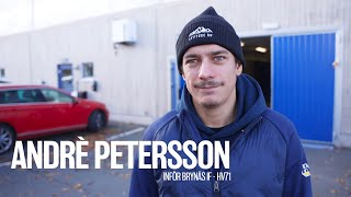 André Petersson inför Brynäs IF  HV71 [upl. by Inram992]