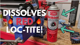 Remove RED Loctite WITHOUT Heat [upl. by Skvorak]