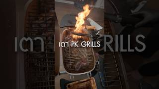 เตา PKGRILLS ใช้ง่ายแข็งแรงจัด เนิร์ดเนื้อ PK Grill จาก Ray’s BBQ Supply สเต็ก steak ย่างเนื้อ [upl. by Juliano]