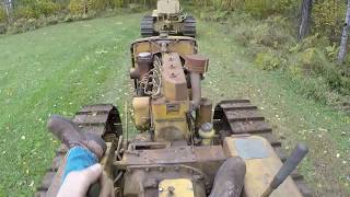 Caterpillar D2 5J1113  Freeing Up Stuck Steering Clutch [upl. by Cuttie]