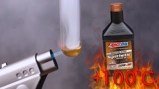 Amsoil Signature Series 0W30 Jak czysty jest olej silnikowy Test powyżej 100°C [upl. by Aryhs482]