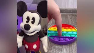 Mickey Mouse REACTS to INSANE TikToks 2 HassanKhadair [upl. by Arracot]