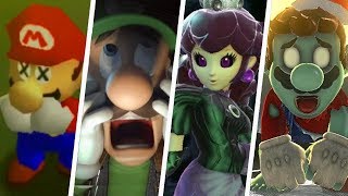 Evolution of Creepy Super Mario Moments 1996  2018 [upl. by Ellered124]