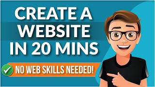 How To Create A Website For Beginners 2023 NO CODING [upl. by Yenitirb]