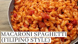 The Best Macaroni Spaghetti  Filipino Style [upl. by Carmen]