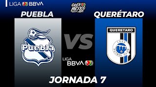 Resumen  Puebla vs Querétaro  Liga BBVA MX  Grita México A21 [upl. by Lane]