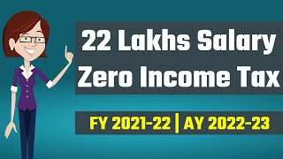 22 Lakhs Salary Zero Income Tax  Income Tax Calculator [upl. by Lewak]