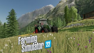 LS 22 Erlengraz 05 Erster Schnitt im Jahr mit Fendt Farmer und neuen Mähwerk💪 [upl. by Ermentrude]