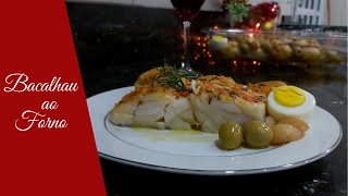 BACALHAU AO FORNO COM BATATAS AO MURRO [upl. by Asyle]