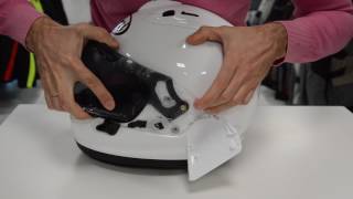 Arai RX7V visor replacement [upl. by Giustino]