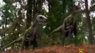 Jurassic Fight Club  Raptor vs Edmontosaurus vs Trex [upl. by Ark698]