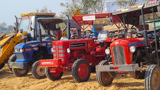 JCB 3dx Eco Backhoe Loading Tractor Got Stuck in Mud Eicher 380 Mahindra 475 Di Massey 1035 Tractor [upl. by Assenay]