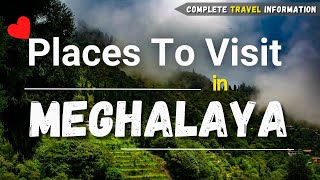 Meghalaya Tourist Places  Meghalaya Tour Plan  Meghalaya Vlog  Meghalaya Tourism [upl. by Kurtzman880]