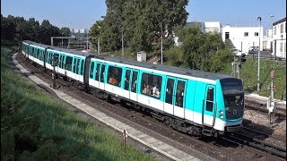 Paris Metro  Line 5  Bobigny [upl. by Lardner]