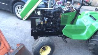 John Deere 400 diesel repower [upl. by Anires]