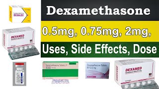 dexamethasone tablets bp 05 mg dexamethasone injection Uses Side Effects Dosage [upl. by Gebelein458]