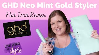 GHD Flat Iron Review  Gold Styler in Neo Mint [upl. by Phillie]